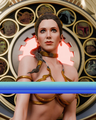 Huttslayer Leia 1/4 Scale Statue by Cincronize Labs