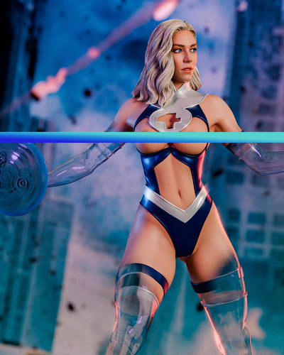 Sue Storm (Transluscent) 1/4 Scale Statue by Cincronize Labs