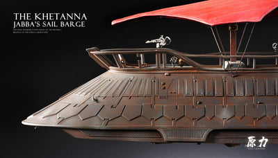 Jabba's Sail Barge The Khetanna (w/ Sarlacc Pit) 1/40 Scale Statue