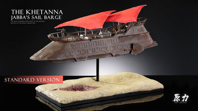 Jabba's Sail Barge The Khetanna (w/ Sarlacc Pit) 1/40 Scale Statue