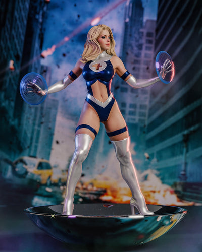 Sue Storm (Fully Opaque) 1/4 Scale Statue by Cincronize Labs