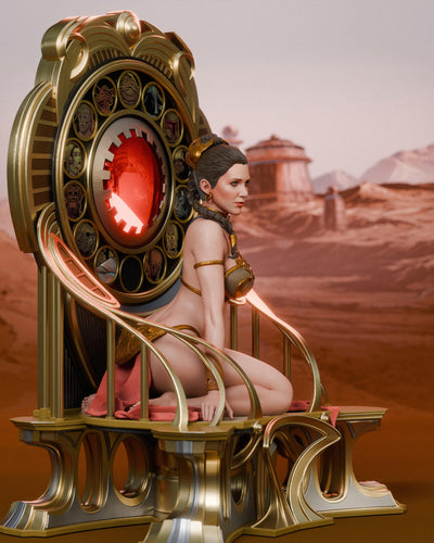 Huttslayer Leia 1/4 Scale Statue by Cincronize Labs
