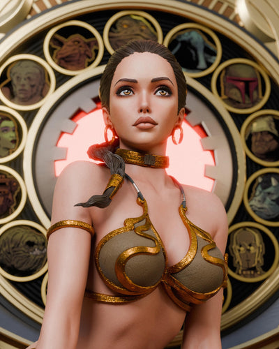 Huttslayer Leia 1/4 Scale Statue by Cincronize Labs