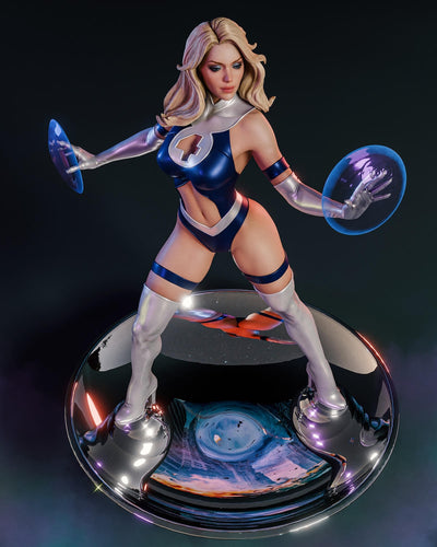 Sue Storm (Fully Opaque) 1/4 Scale Statue by Cincronize Labs