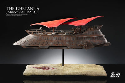 Jabba's Sail Barge The Khetanna (w/ Sarlacc Pit) 1/40 Scale Statue