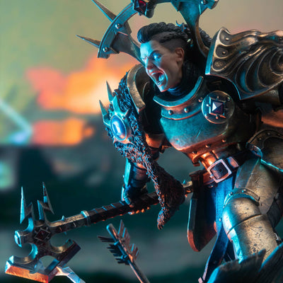 Warhammer Age of Sigmar - Neave Blacktalon the God-King’s Assassin 1/6 Scale Statue
