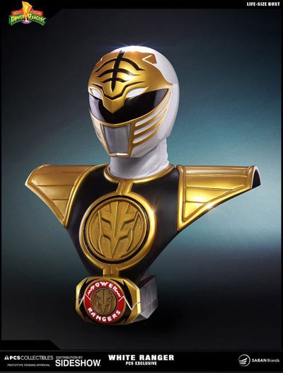 White Ranger Life-Size Bust