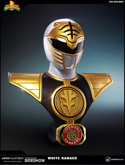 White Ranger Life-Size Bust