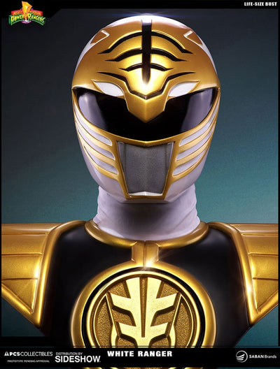 White Ranger Life-Size Bust