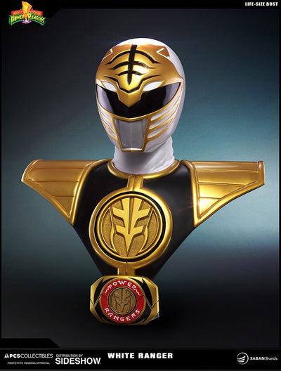 White Ranger Life-Size Bust