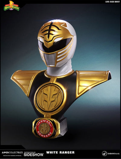 White Ranger Life-Size Bust