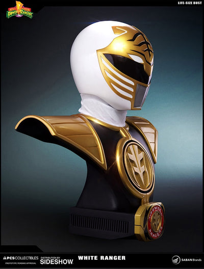 White Ranger Life-Size Bust
