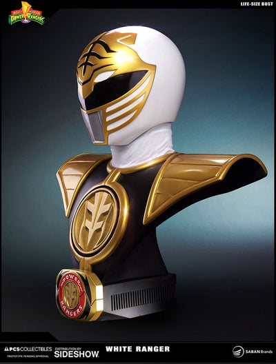 White Ranger Life-Size Bust