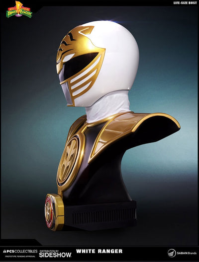 White Ranger Life-Size Bust