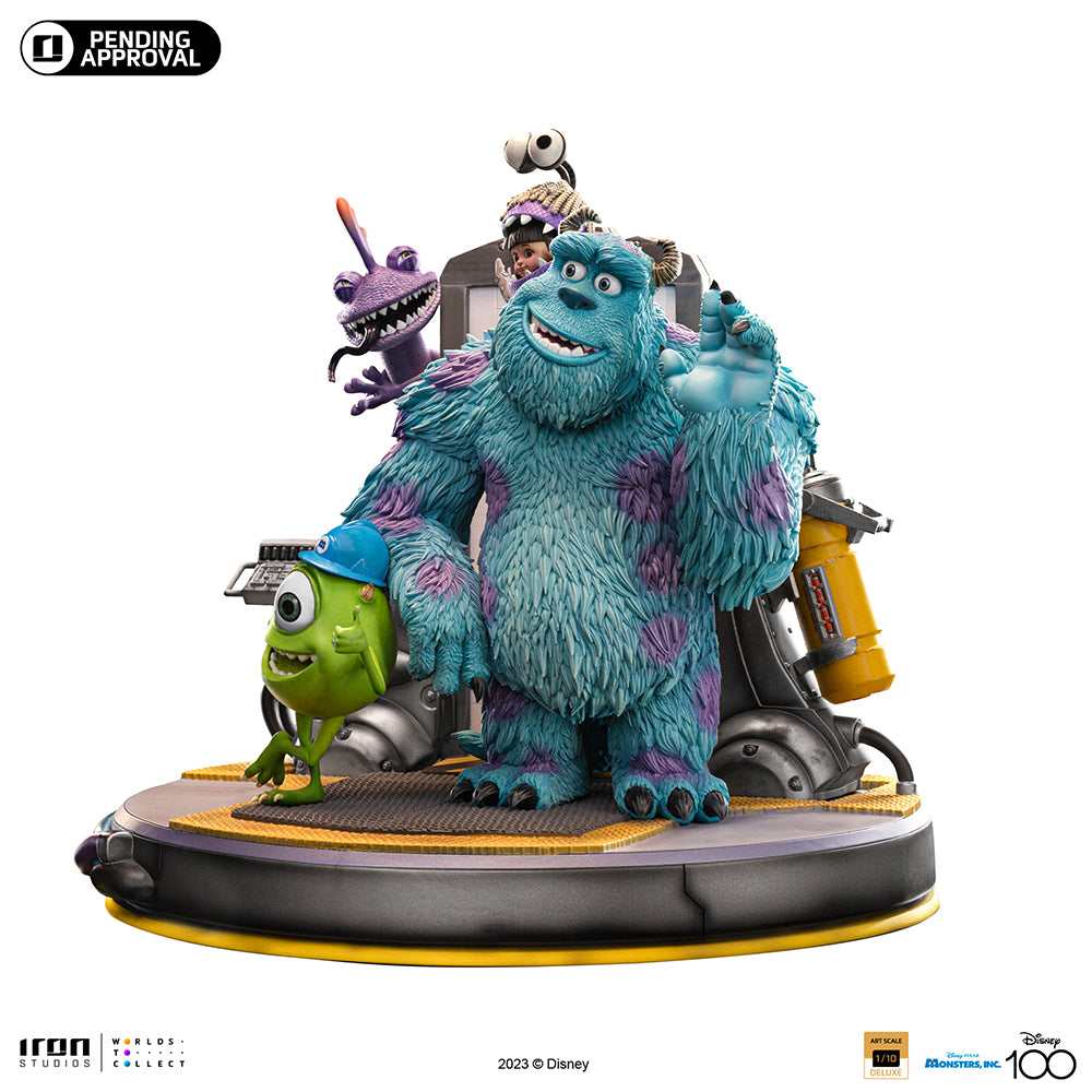 7835 monsters inc Monsters Inc. Deluxe Art Scale 1/10
