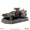 Back to the Future - DeLorean Set DELUXE Version Art Scale 1/10