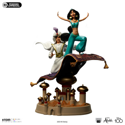 Aladdin & Jasmine Art Scale 1/10