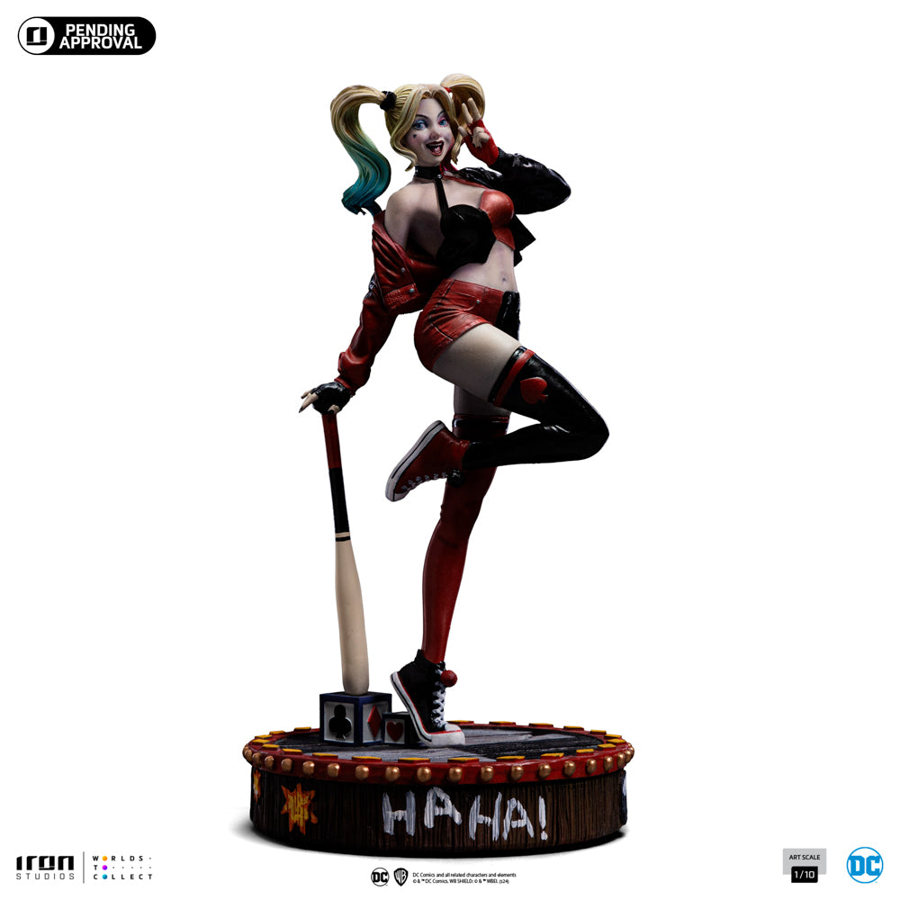 thumbnail image 2 of BATMAN - GOTHAM CITY SIRENS : HARLEY QUINN - FIGURE - 1/10 - IRON STUDIOS 2 of 12