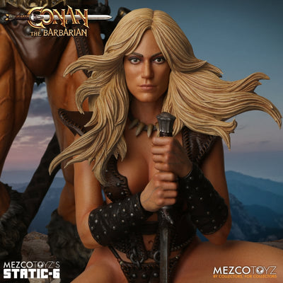 Conan the Barbarian - Conan and Valeria - Static Six - 1/6 Scale Statue