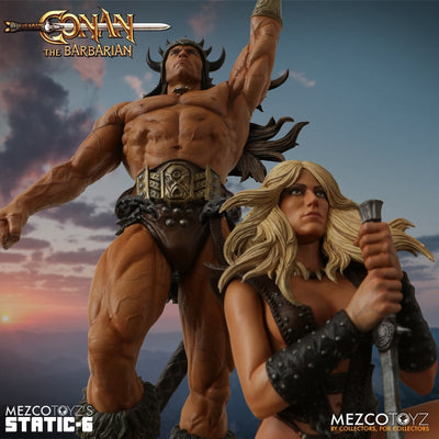 Conan the Barbarian - Conan and Valeria - Static Six - 1/6 Scale Statue