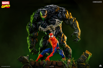 Spider-Man vs. Venom (Premium) Comicqueen 1/4 Scale Statue