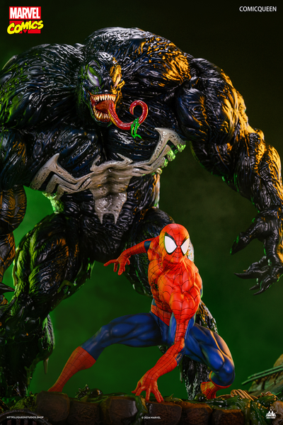 Spider-Man vs. Venom (Regular) Comicqueen 1/4 Scale Statue