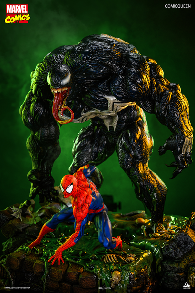 Spider-Man vs. Venom (Premium) Comicqueen 1/4 Scale Statue
