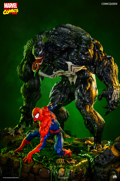 Spider-Man vs. Venom (Regular) Comicqueen 1/4 Scale Statue