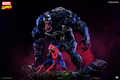 Spider-Man vs. Venom (Premium) Comicqueen 1/4 Scale Statue