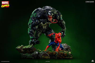 Spider-Man vs. Venom (Premium) Comicqueen 1/4 Scale Statue