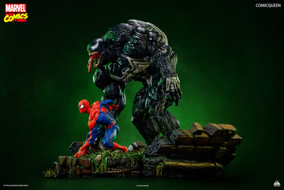 Spider-Man vs. Venom (Premium) Comicqueen 1/4 Scale Statue