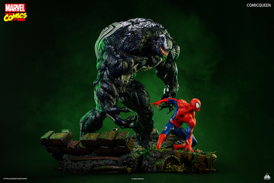 Spider-Man vs. Venom (Premium) Comicqueen 1/4 Scale Statue