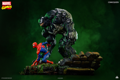 Spider-Man vs. Venom (Premium) Comicqueen 1/4 Scale Statue