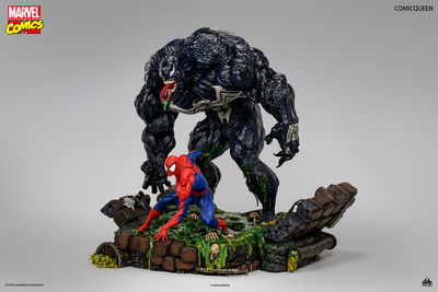 Spider-Man vs. Venom (Regular) Comicqueen 1/4 Scale Statue