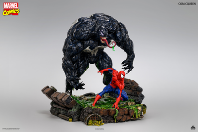 Spider-Man vs. Venom (Regular) Comicqueen 1/4 Scale Statue