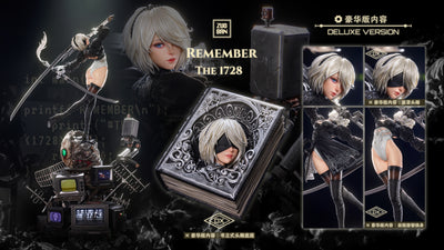 NieR: Automata - 2B (Deluxe Bonus) 1/4 Scale Statue by ZUOBAN Studio