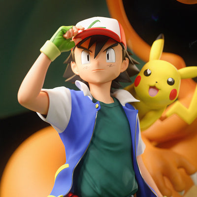 Pokémon - Ash (Diorama) Statue by Black Swan Collectibles