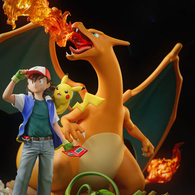 Pokémon - Ash (Diorama) Statue by Black Swan Collectibles