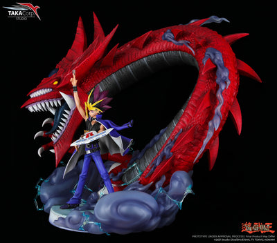 Yami Yugi and Slifer the Sky Dragon 1/6 Scale Statue