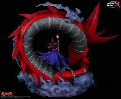 Yami Yugi and Slifer the Sky Dragon 1/6 Scale Statue
