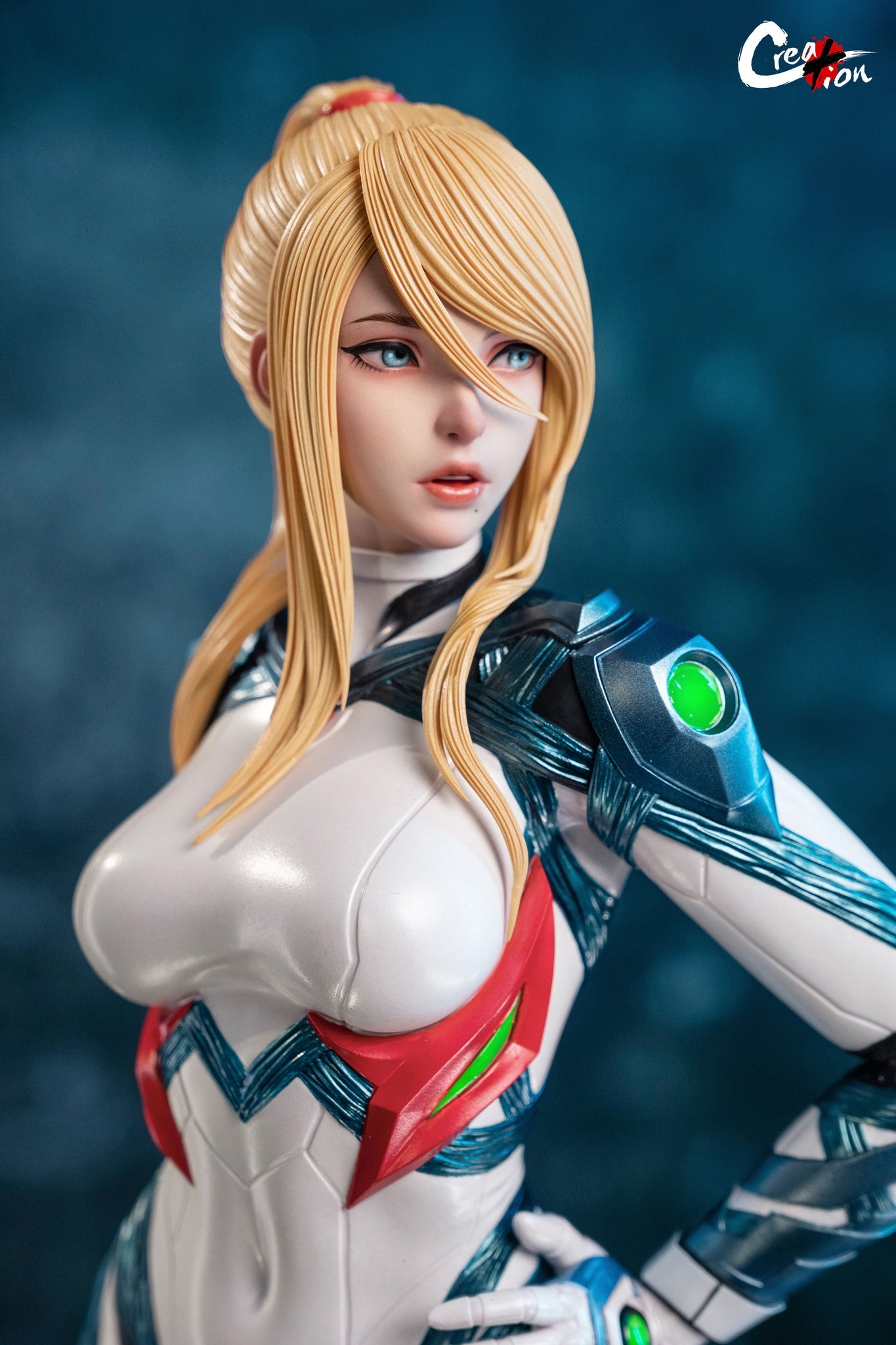 Metroid Dread - Samus (White Armor Nude Body Version C) 1/4 Scale Stat - Spec Fiction Shop Metroid Dread - Samus (White Armor Nude Body Version C) 1/4 Scale Stat - Spec Fiction Shop