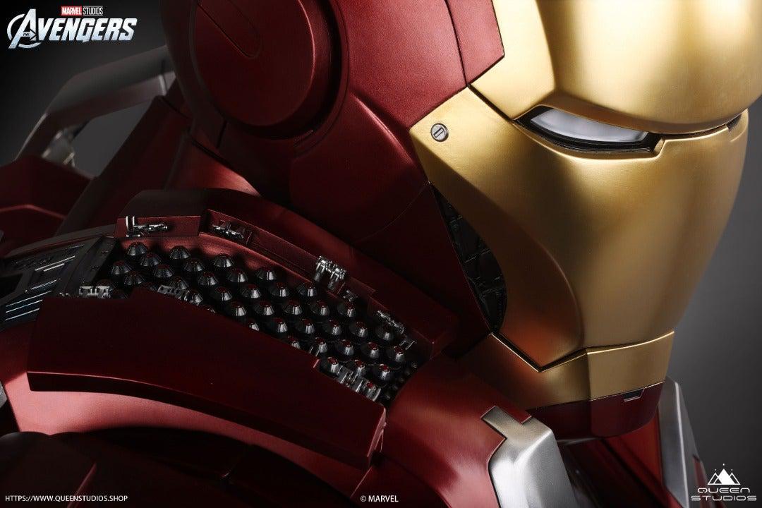iron man helmet bust Iron Man Mark 7 Life-Size Bust