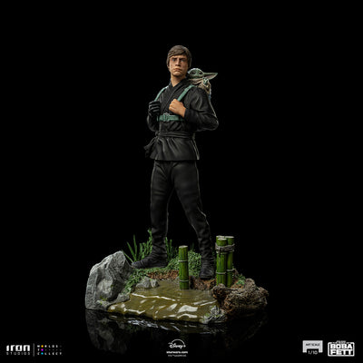 Book of Boba Fett - Luke Skywalker and Grogu Training Art Scale 1/10