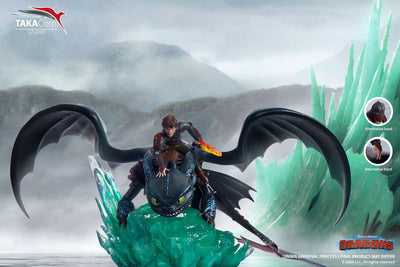 Toothless & Hiccup 1/6 Scale Premium Statue