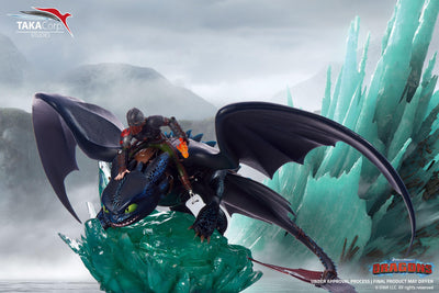 Toothless & Hiccup 1/6 Scale Premium Statue