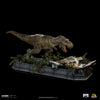 Jurassic Park - T-Rex and Donald Gennaro Demi Scale 1/20