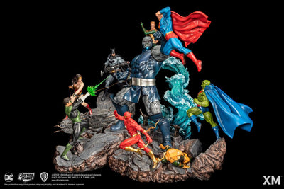 JLA Vs Darkseid Version A (Colour)