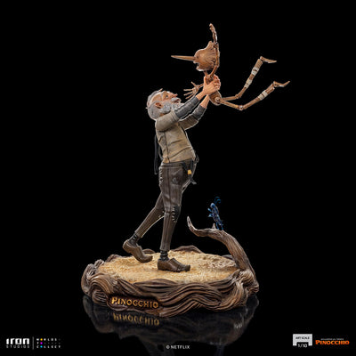 Gepeto and Pinocchio Art Scale 1/10
