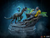 Jurassic Park - Dennis Nedry & Dilophosaurus 1/10 Art Scale