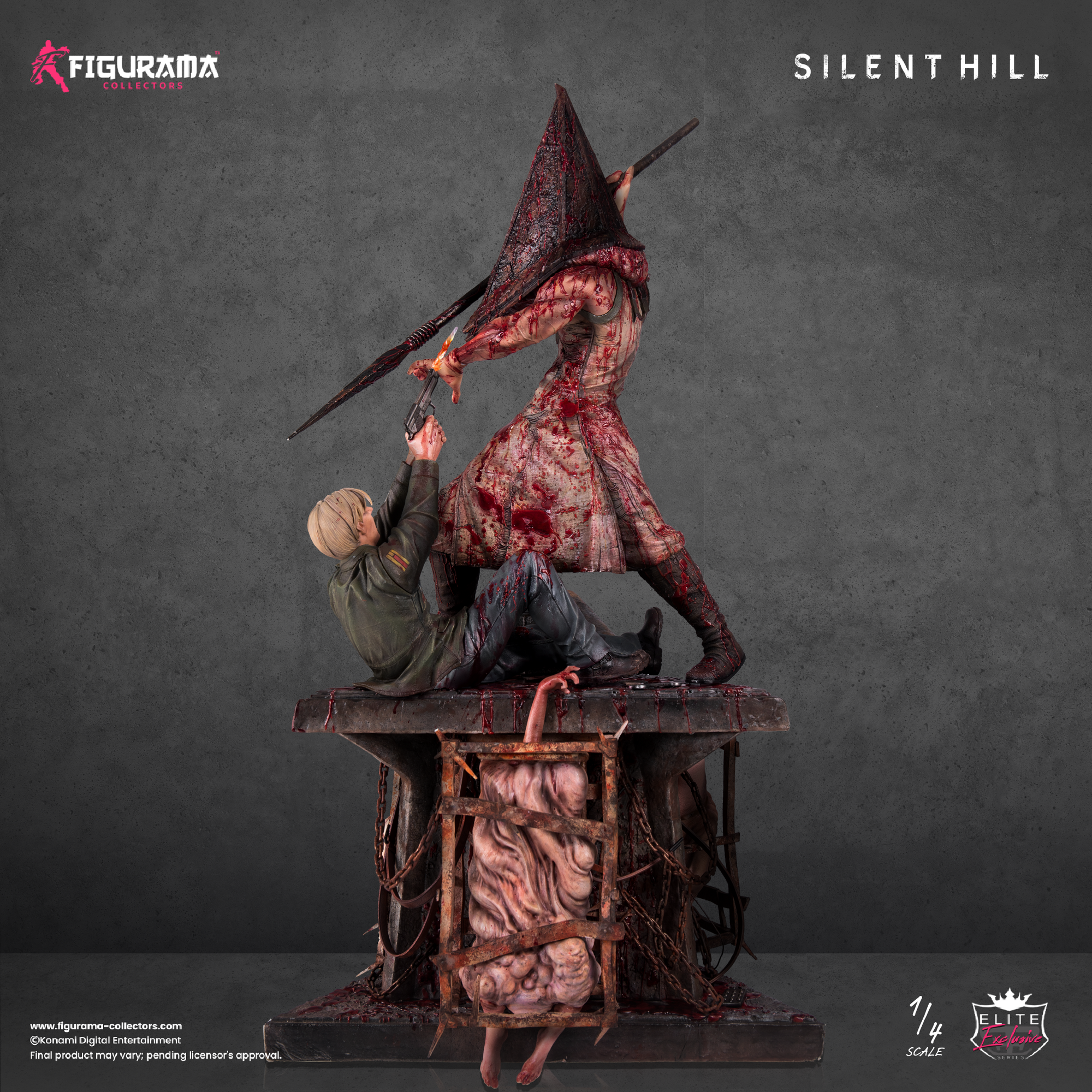indsprøjte sædvanligt lav lektier Silent Hill - Red Pyramid vs. James Sunderland 1/4 Scale Elite Exclusi -  Spec Fiction Shop